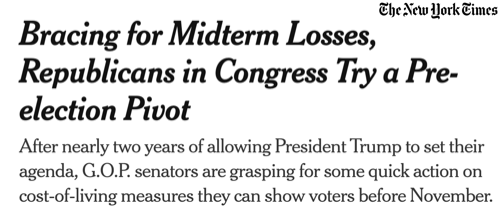 A screenshot of a NYT article with the headline, 